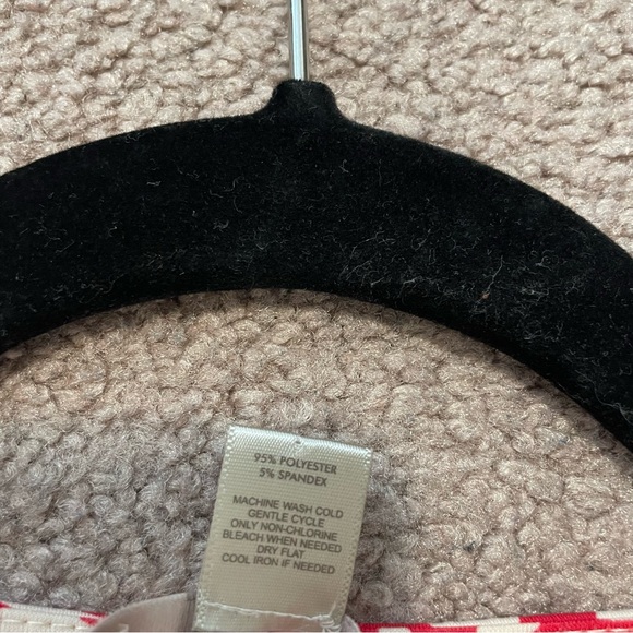 Ann Taylor LOFT Red and Off-White Dress Size Small - Picture 13 of 13